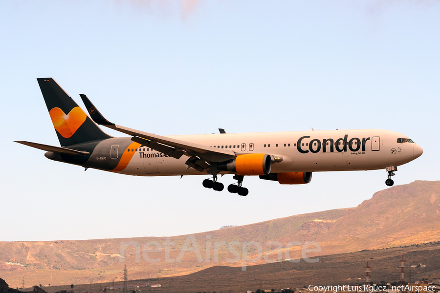 Condor Boeing 767-3Q8(ER) (D-ABUO) | Photo 251919