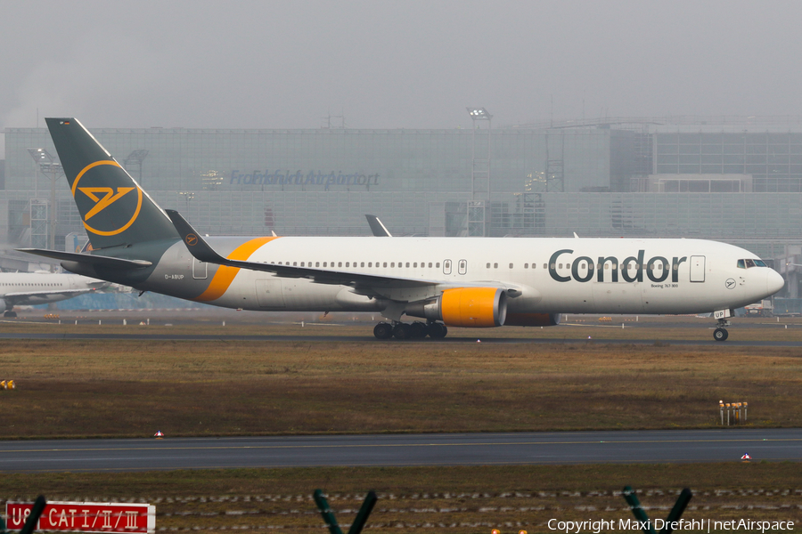 Condor Boeing 767-3Q8(ER) (D-ABUP) | Photo 489022