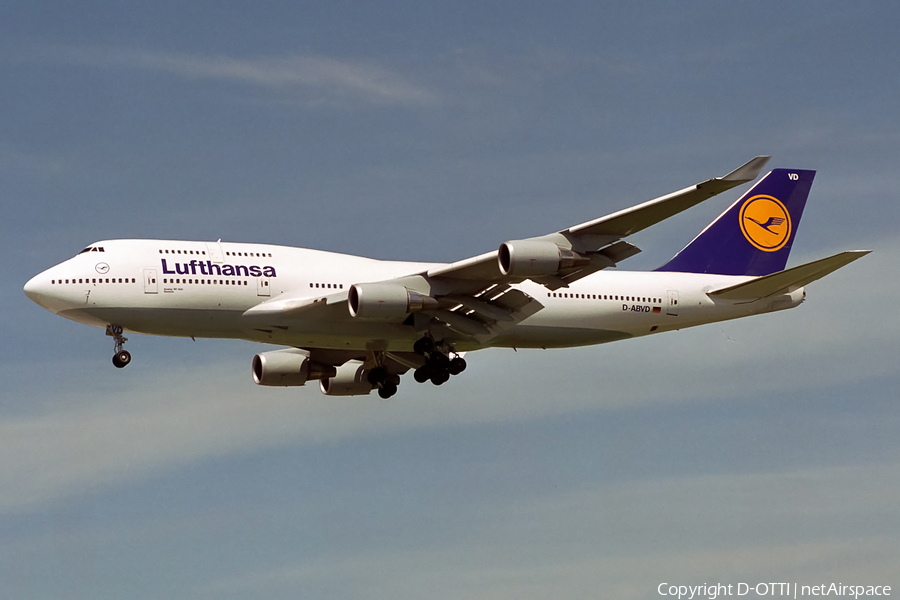 Lufthansa Boeing 747-430 (D-ABVD) | Photo 146861