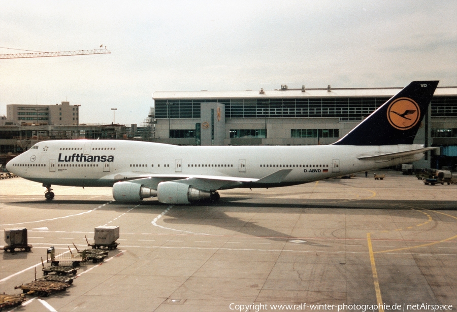 Lufthansa Boeing 747-430 (D-ABVD) | Photo 445515