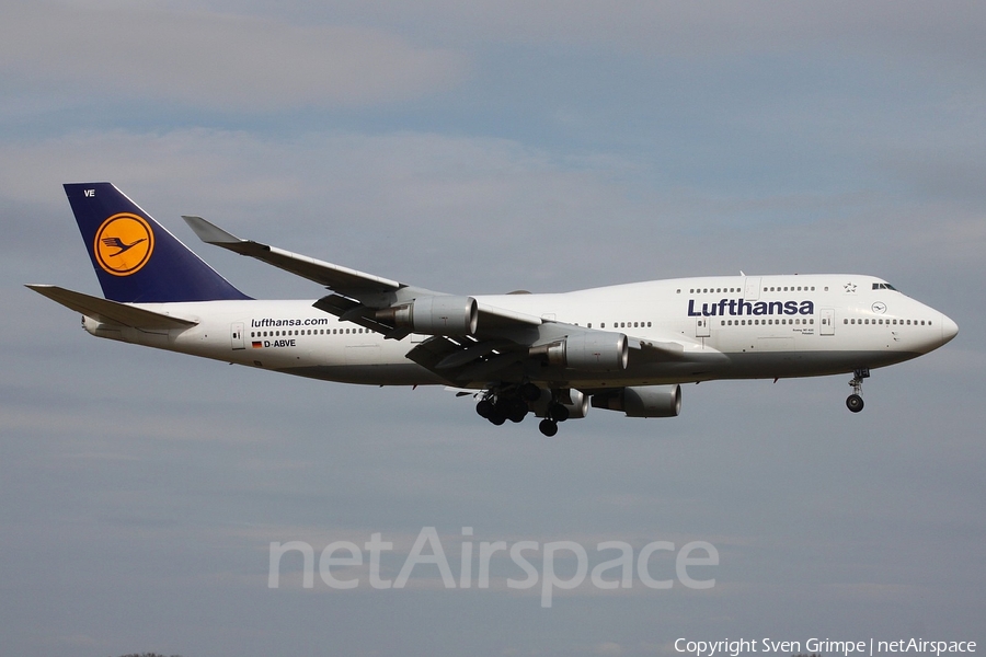 Lufthansa Boeing 747-430 (D-ABVE) | Photo 25119