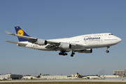 Lufthansa Boeing 747-430 (D-ABVE) at  Miami - International, United States