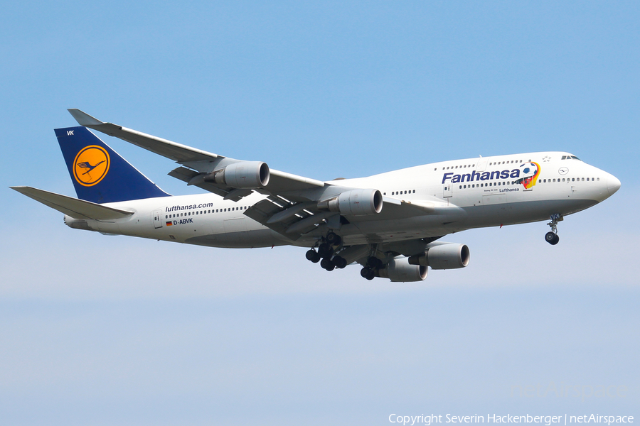 Lufthansa Boeing 747-430 (D-ABVK) | Photo 214382