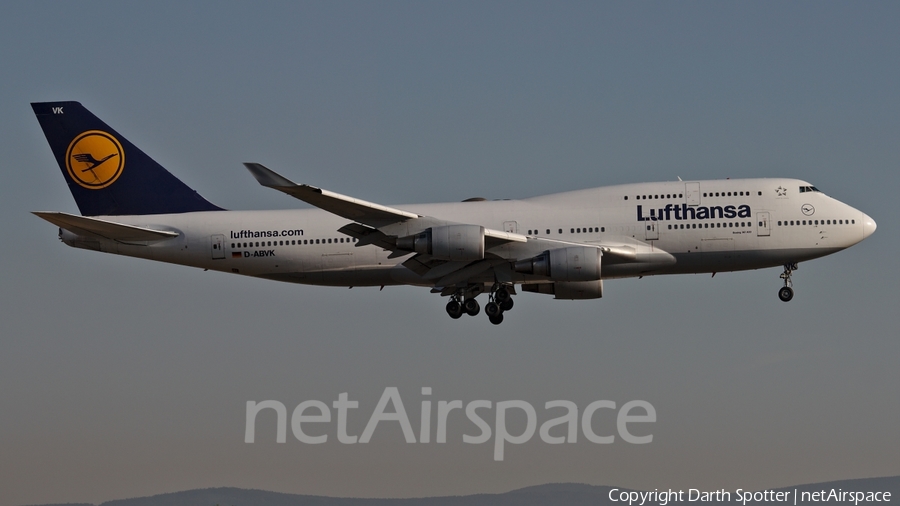Lufthansa Boeing 747-430 (D-ABVK) | Photo 231095