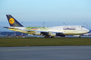 Lufthansa Boeing 747-430 (D-ABVK) at  Hamburg - Fuhlsbuettel (Helmut Schmidt), Germany