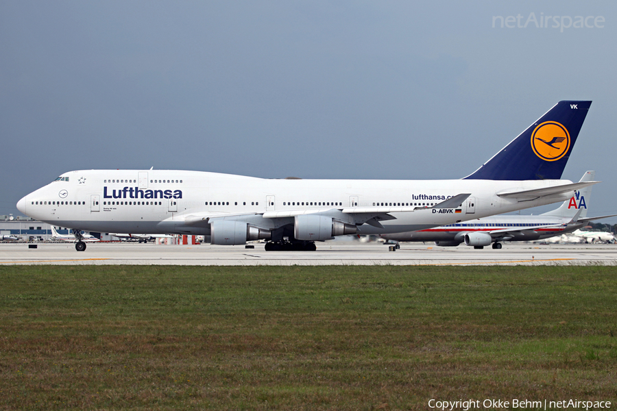 Lufthansa Boeing 747-430 (D-ABVK) | Photo 39017