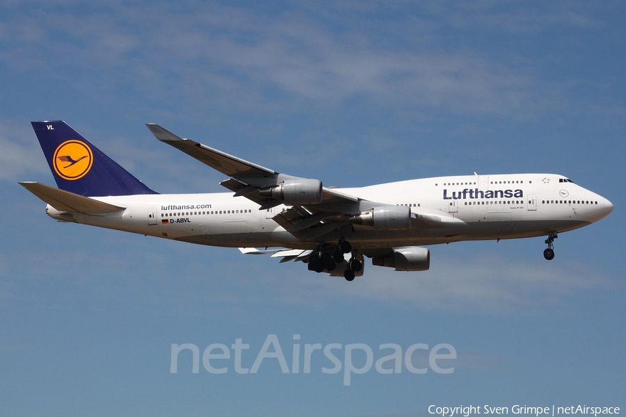 Lufthansa Boeing 747-430 (D-ABVL) | Photo 26414