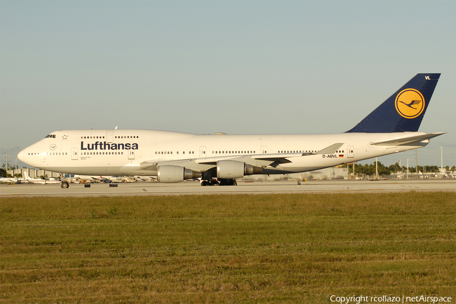 Lufthansa Boeing 747-430 (D-ABVL) | Photo 8710