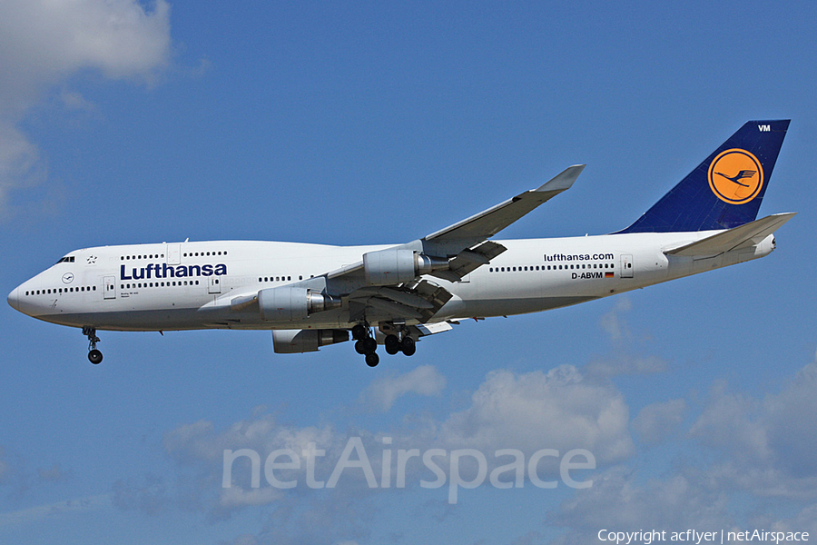 Lufthansa Boeing 747-430 (D-ABVM) | Photo 167165