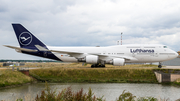 Lufthansa Boeing 747-430 (D-ABVM) at  Hamburg - Fuhlsbuettel (Helmut Schmidt), Germany