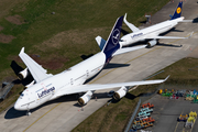 Lufthansa Boeing 747-430 (D-ABVM) at  Hamburg - Fuhlsbuettel (Helmut Schmidt), Germany