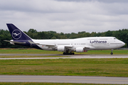 Lufthansa Boeing 747-430 (D-ABVM) at  Hamburg - Fuhlsbuettel (Helmut Schmidt), Germany