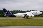 Lufthansa Boeing 747-430 (D-ABVM) at  Hamburg - Fuhlsbuettel (Helmut Schmidt), Germany