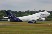 Lufthansa Boeing 747-430 (D-ABVM) at  Hamburg - Fuhlsbuettel (Helmut Schmidt), Germany