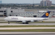 Lufthansa Boeing 747-430 (D-ABVM) at  Miami - International, United States