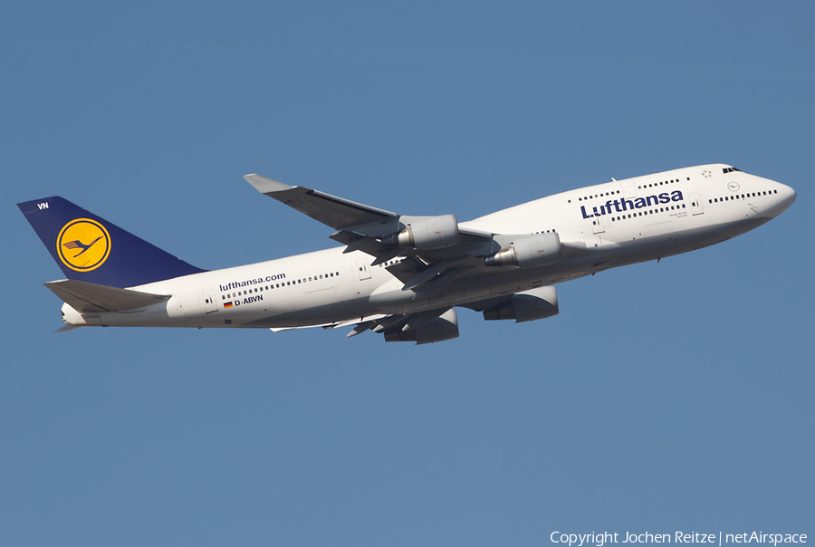 Lufthansa Boeing 747-430 (D-ABVN) | Photo 25330