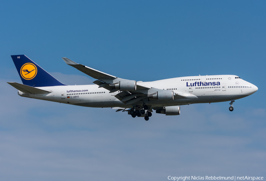 Lufthansa Boeing 747-430 (D-ABVO) | Photo 243155