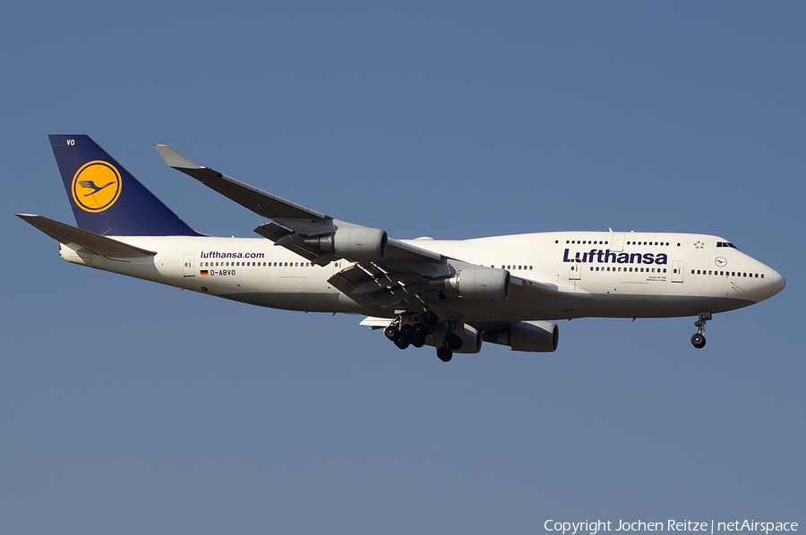 Lufthansa Boeing 747-430 (D-ABVO) | Photo 45327