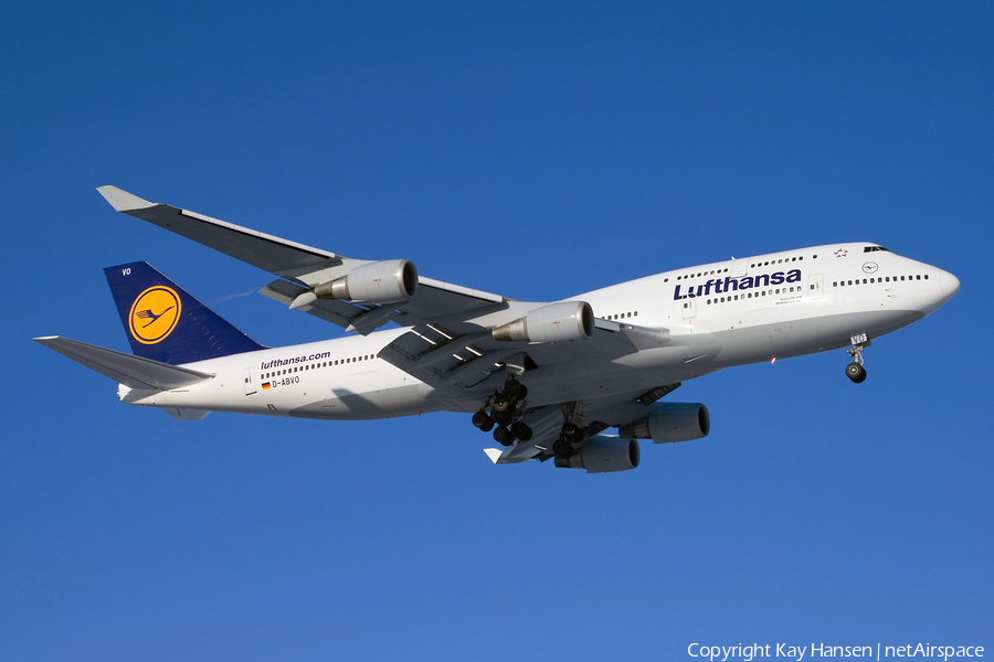 Lufthansa Boeing 747-430 (D-ABVO) | Photo 20791