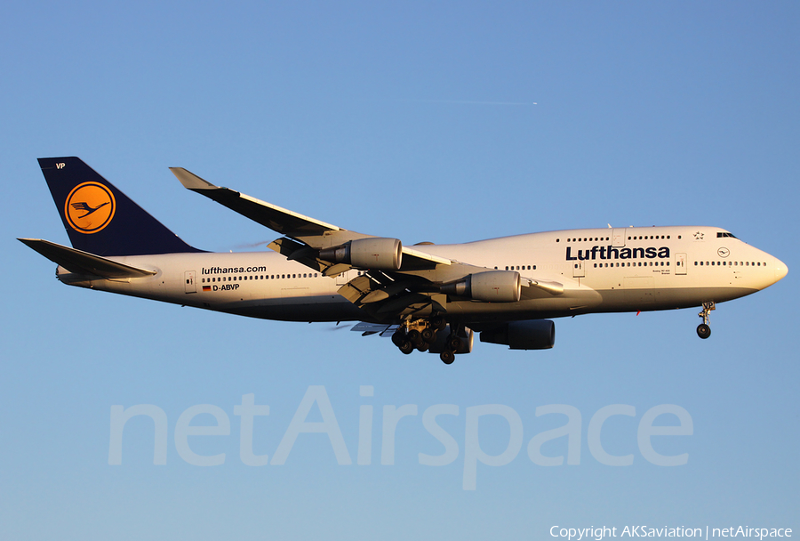 Lufthansa Boeing 747-430 (D-ABVP) | Photo 119353