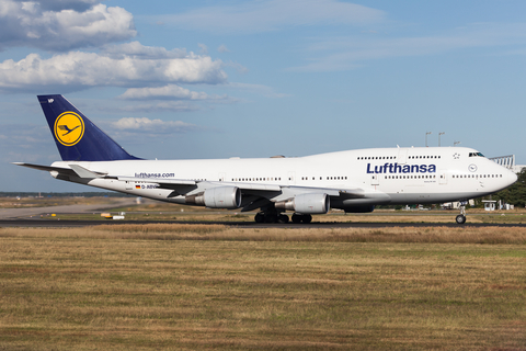 Lufthansa Boeing 747-430 (D-ABVP) at  Frankfurt am Main, Germany