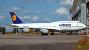 Lufthansa Boeing 747-430 (D-ABVP) at  Hamburg - Fuhlsbuettel (Helmut Schmidt), Germany