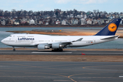 Lufthansa Boeing 747-430 (D-ABVR) at  Boston - Logan International, United States