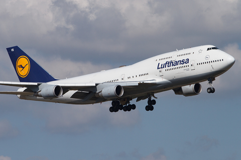 Lufthansa Boeing 747-430 (D-ABVS) at  Frankfurt am Main, Germany