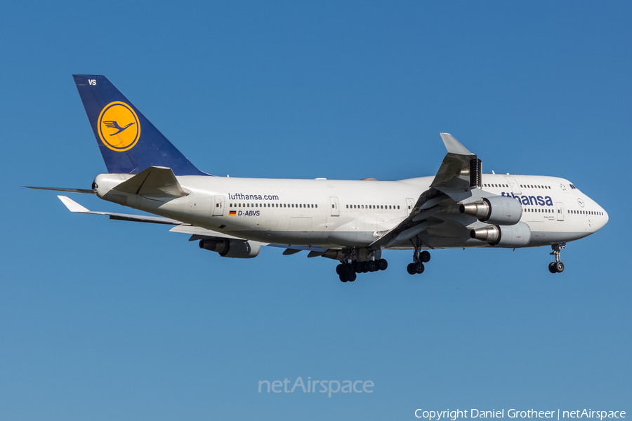 Lufthansa Boeing 747-430 (D-ABVS) | Photo 87123