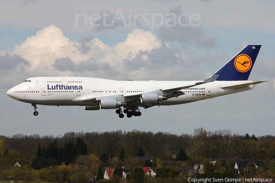 Lufthansa Boeing 747-430 (D-ABVS) | Photo 25616