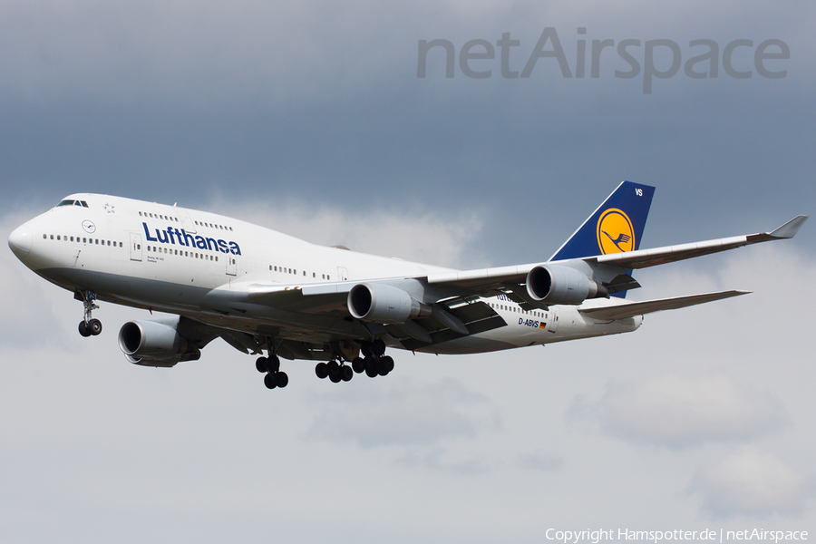 Lufthansa Boeing 747-430 (D-ABVS) | Photo 25729