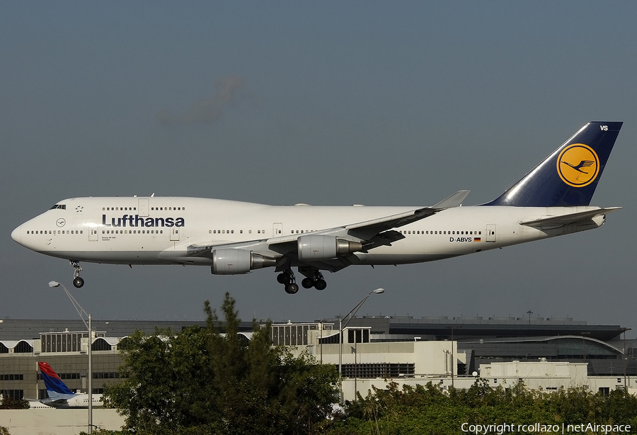 Lufthansa Boeing 747-430 (D-ABVS) | Photo 418147