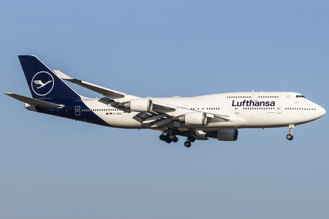 Lufthansa Boeing 747-430 (D-ABVU) at  Frankfurt am Main, Germany
