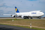 Lufthansa Boeing 747-430 (D-ABVU) at  Leipzig/Halle - Schkeuditz, Germany