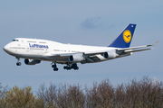 Lufthansa Boeing 747-430 (D-ABVU) at  Leipzig/Halle - Schkeuditz, Germany