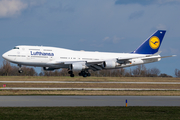Lufthansa Boeing 747-430 (D-ABVU) at  Leipzig/Halle - Schkeuditz, Germany