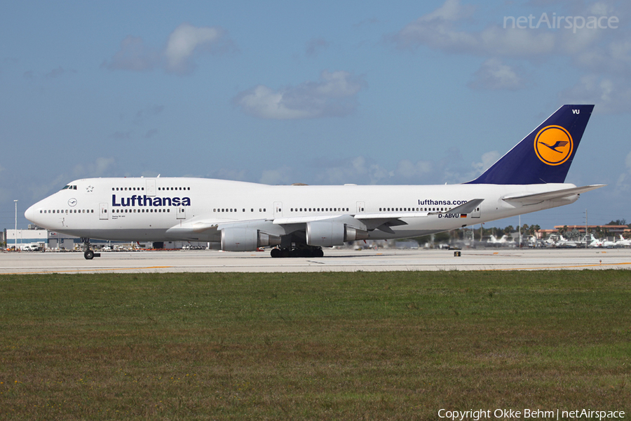 Lufthansa Boeing 747-430 (D-ABVU) | Photo 39019
