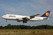 Lufthansa Boeing 747-430 (D-ABVW) at  Hamburg - Fuhlsbuettel (Helmut Schmidt), Germany