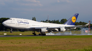 Lufthansa Boeing 747-430 (D-ABVW) at  Hamburg - Fuhlsbuettel (Helmut Schmidt), Germany