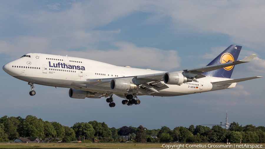 Lufthansa Boeing 747-430 (D-ABVW) | Photo 389918