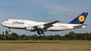 Lufthansa Boeing 747-430 (D-ABVW) at  Hamburg - Fuhlsbuettel (Helmut Schmidt), Germany