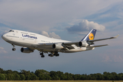 Lufthansa Boeing 747-430 (D-ABVW) at  Hamburg - Fuhlsbuettel (Helmut Schmidt), Germany