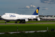 Lufthansa Boeing 747-430 (D-ABVW) at  Hamburg - Fuhlsbuettel (Helmut Schmidt), Germany