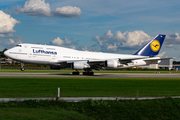 Lufthansa Boeing 747-430 (D-ABVW) at  Hamburg - Fuhlsbuettel (Helmut Schmidt), Germany