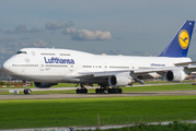 Lufthansa Boeing 747-430 (D-ABVW) at  Hamburg - Fuhlsbuettel (Helmut Schmidt), Germany