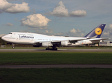 Lufthansa Boeing 747-430 (D-ABVW) at  Hamburg - Fuhlsbuettel (Helmut Schmidt), Germany