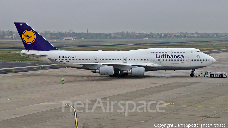 Lufthansa Boeing 747-430 (D-ABVW) | Photo 207581