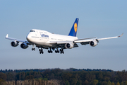 Lufthansa Boeing 747-430 (D-ABVX) at  Hamburg - Fuhlsbuettel (Helmut Schmidt), Germany