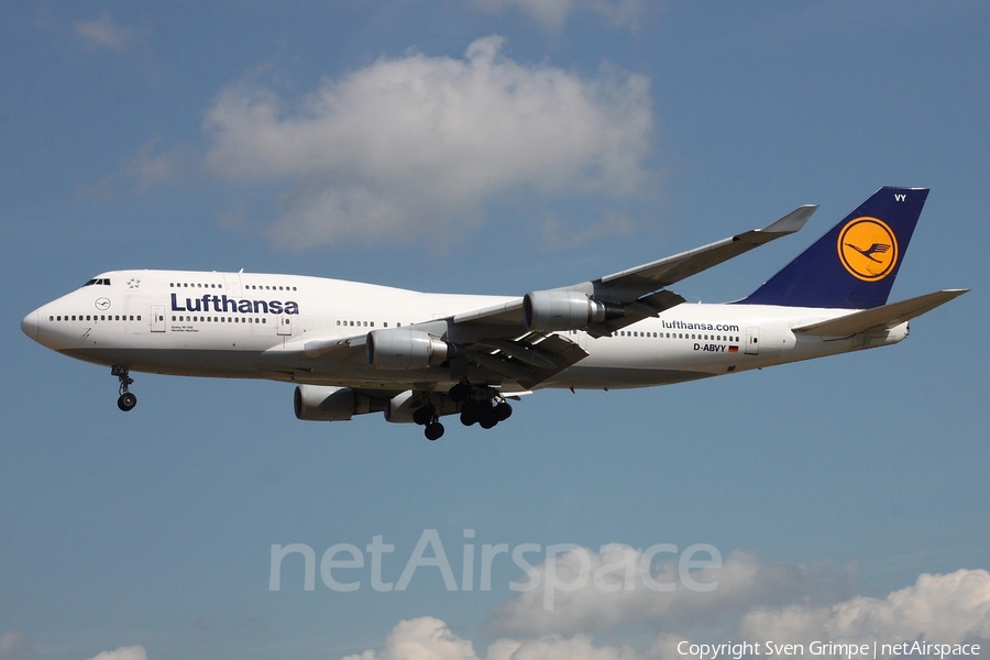 Lufthansa Boeing 747-430 (D-ABVY) | Photo 21260