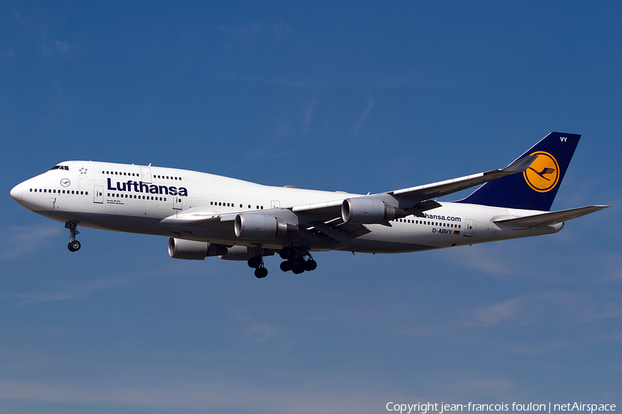 Lufthansa Boeing 747-430 (D-ABVY) | Photo 90774